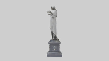 Charity Statue model 3D model