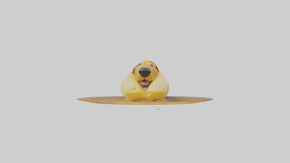 Cheese dog model 3D model