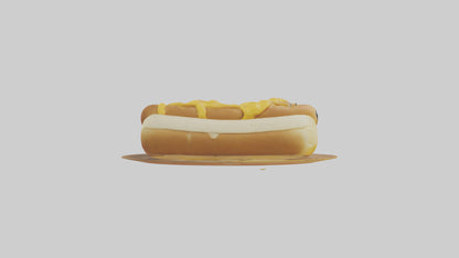 Cheese dog model 3D model
