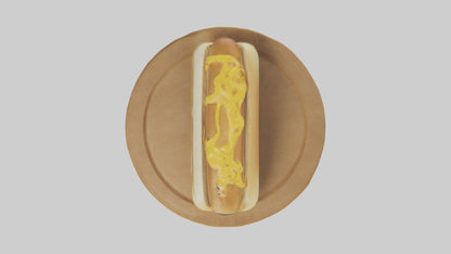 Cheese dog model 3D model