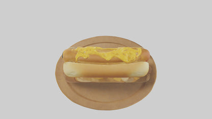 Cheese dog model 3D model