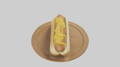 Cheese dog model 3D model
