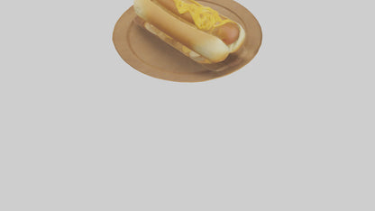Cheese dog model 3D model