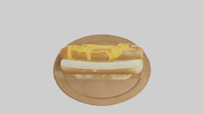 Cheese dog model 3D model