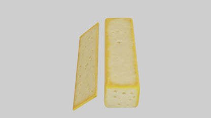 3D model Cheese Pack model VR / AR / low-poly