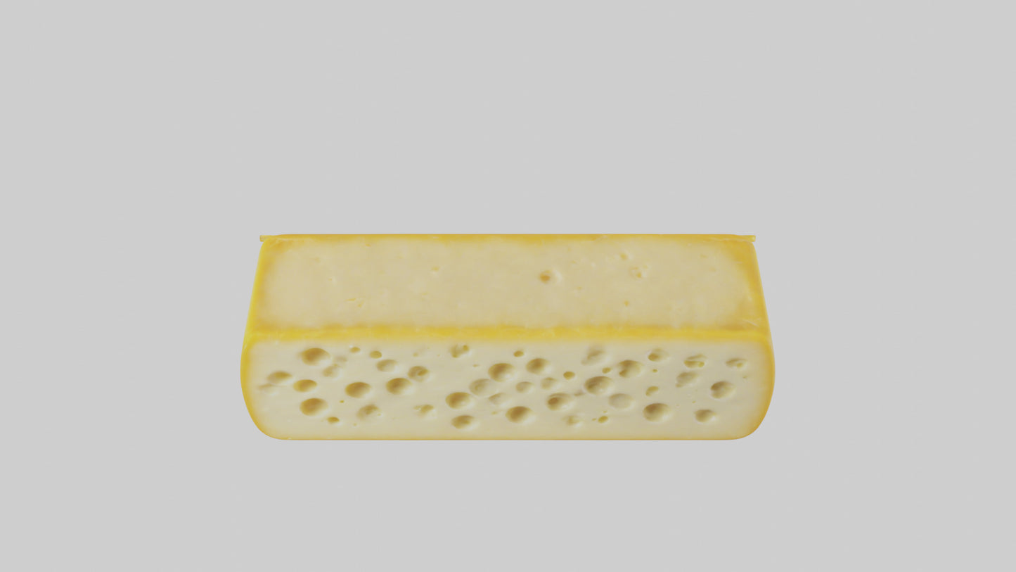 3D model Cheese Pack model VR / AR / low-poly