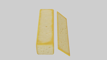 3D model Cheese Pack model VR / AR / low-poly