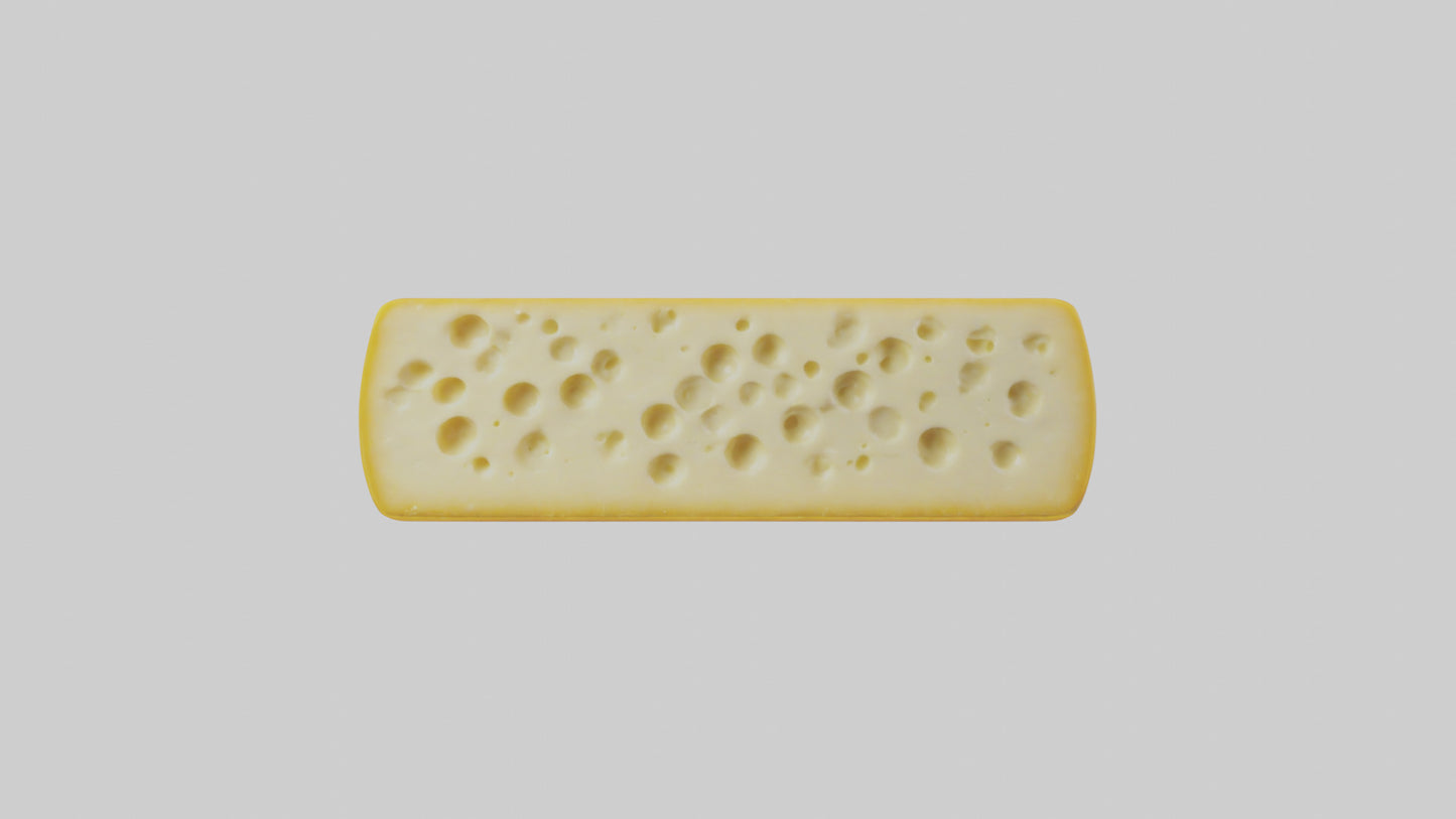 3D model Cheese Pack model VR / AR / low-poly