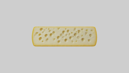 3D model Cheese Pack model VR / AR / low-poly