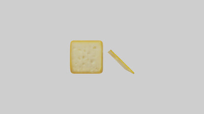 3D model Cheese Pack model VR / AR / low-poly