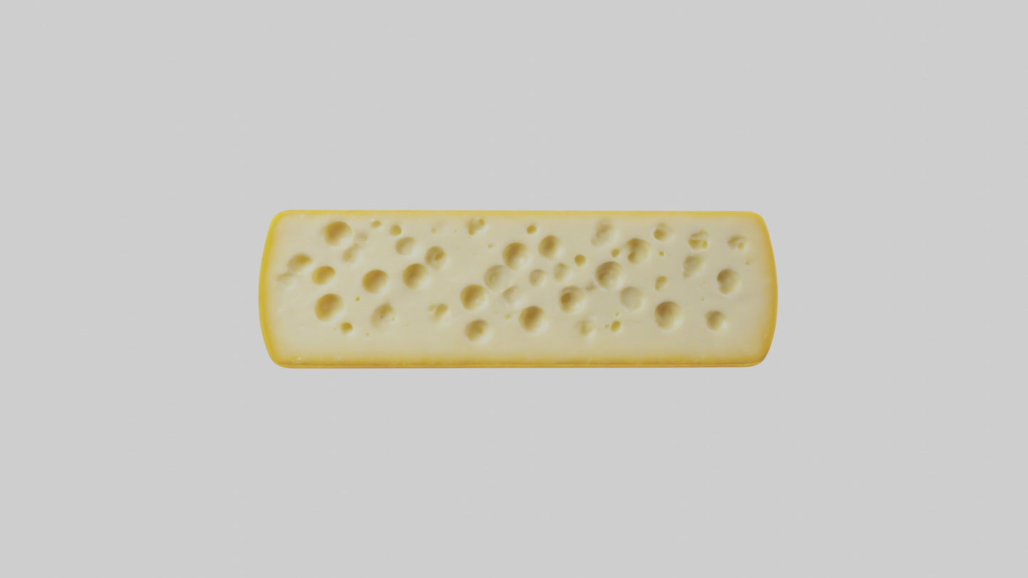 3D model Cheese Pack model VR / AR / low-poly