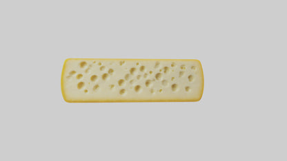 3D model Cheese Pack model VR / AR / low-poly