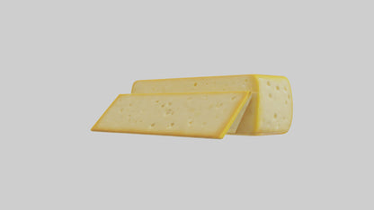 3D model Cheese Pack model VR / AR / low-poly