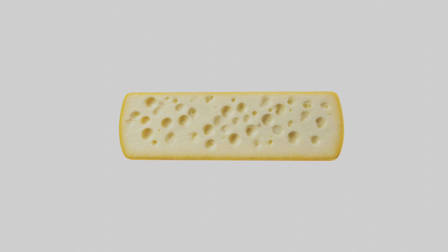 3D model Cheese Pack model VR / AR / low-poly