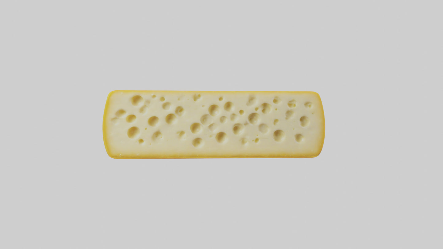 3D model Cheese Pack model VR / AR / low-poly