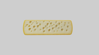 3D model Cheese Pack model VR / AR / low-poly