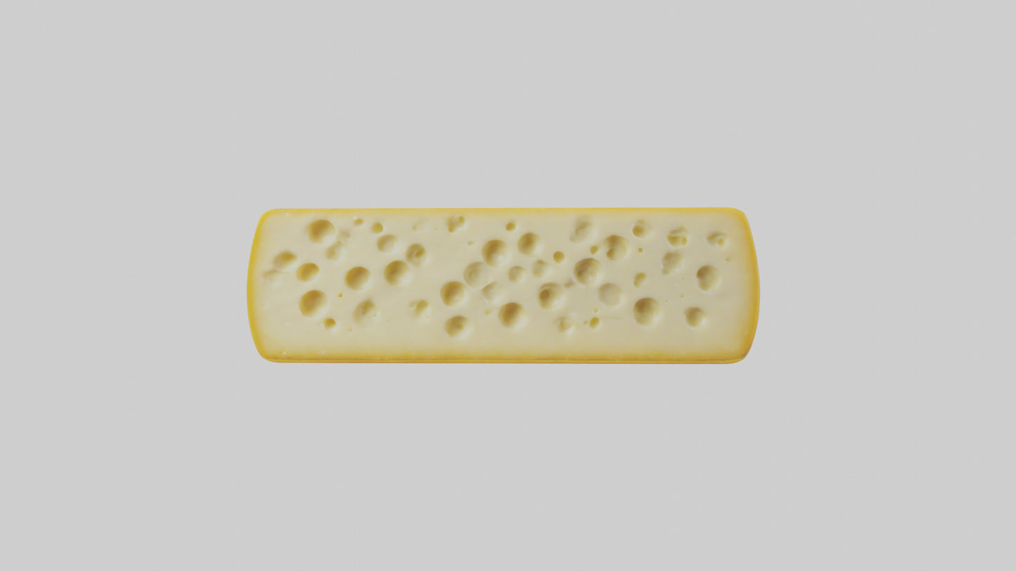 3D model Cheese Pack model VR / AR / low-poly