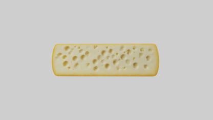 3D model Cheese Pack model VR / AR / low-poly