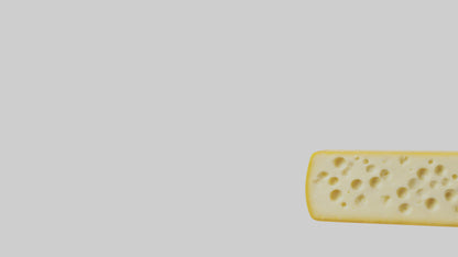 3D model Cheese Pack model VR / AR / low-poly