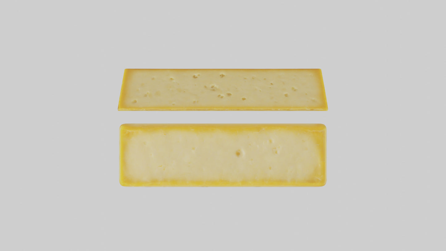 3D model Cheese Pack model VR / AR / low-poly