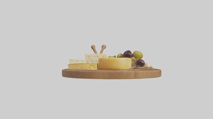 Cheese Platter model VR / AR / low-poly