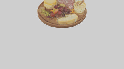 Cheese Platter model VR / AR / low-poly