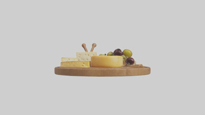 Cheese Platter model VR / AR / low-poly