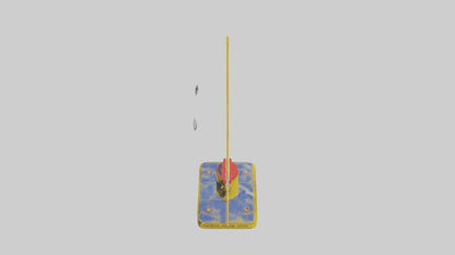 Chemical Spill Area Caution Sign model 3D model