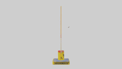 Chemical Spill Area Caution Sign model 3D model