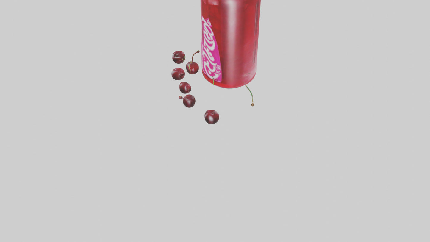 Cherry soda model 3D model