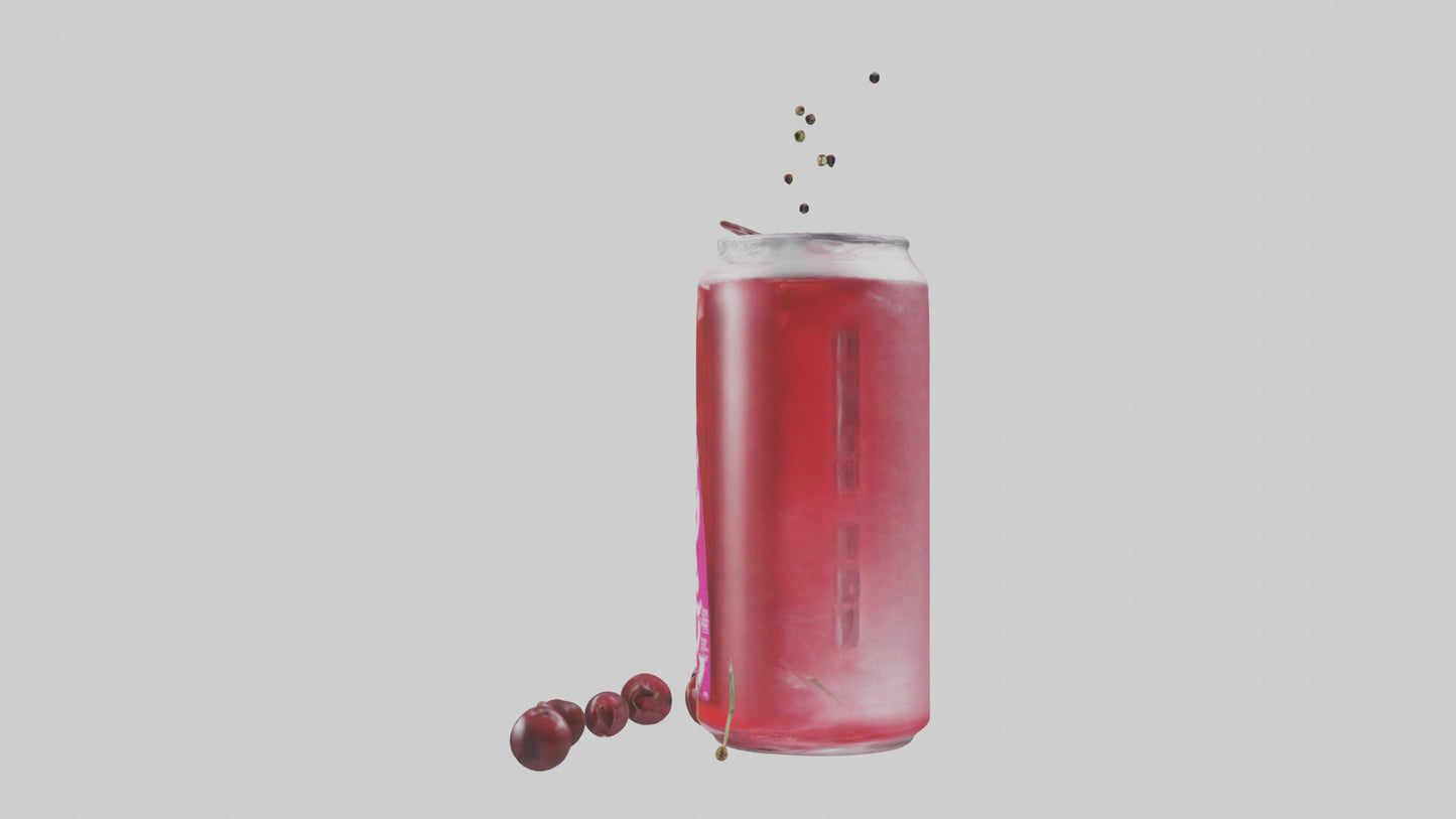 Cherry soda model 3D model