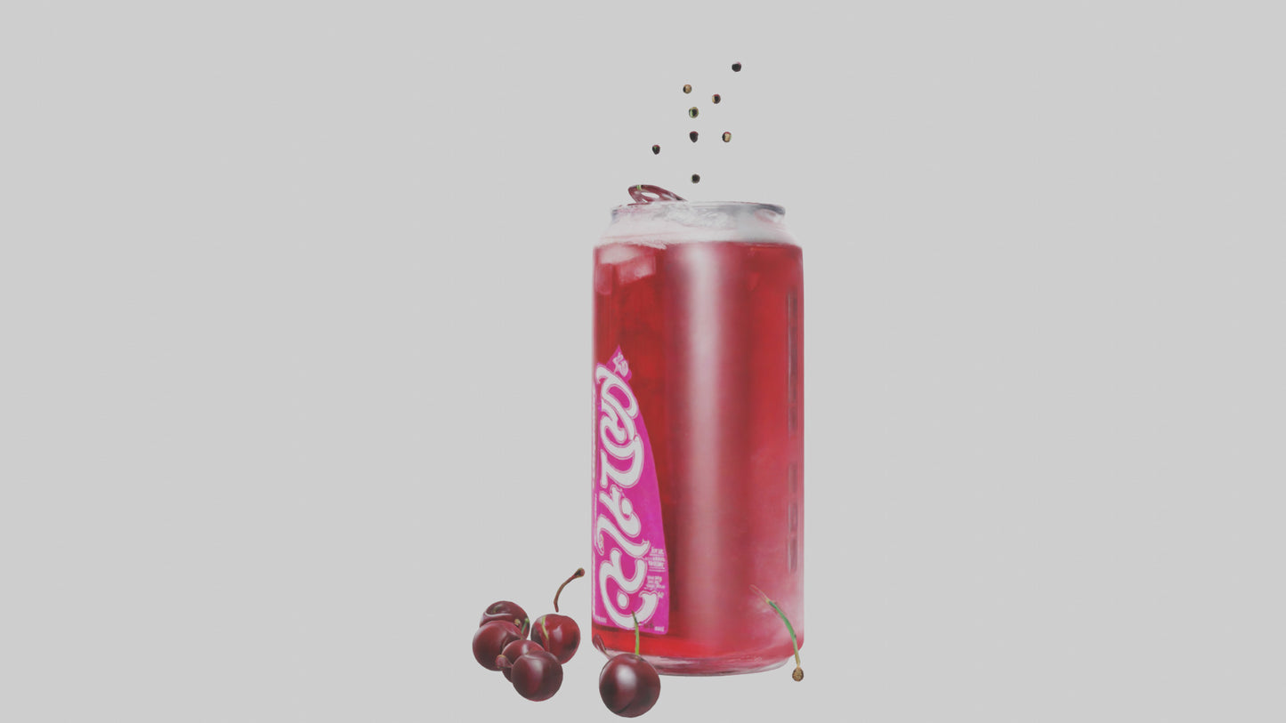 Cherry soda model 3D model