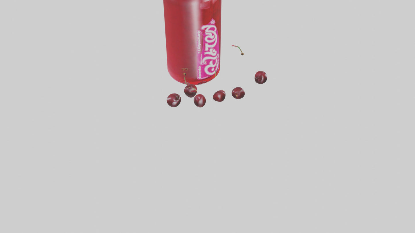 Cherry soda model 3D model