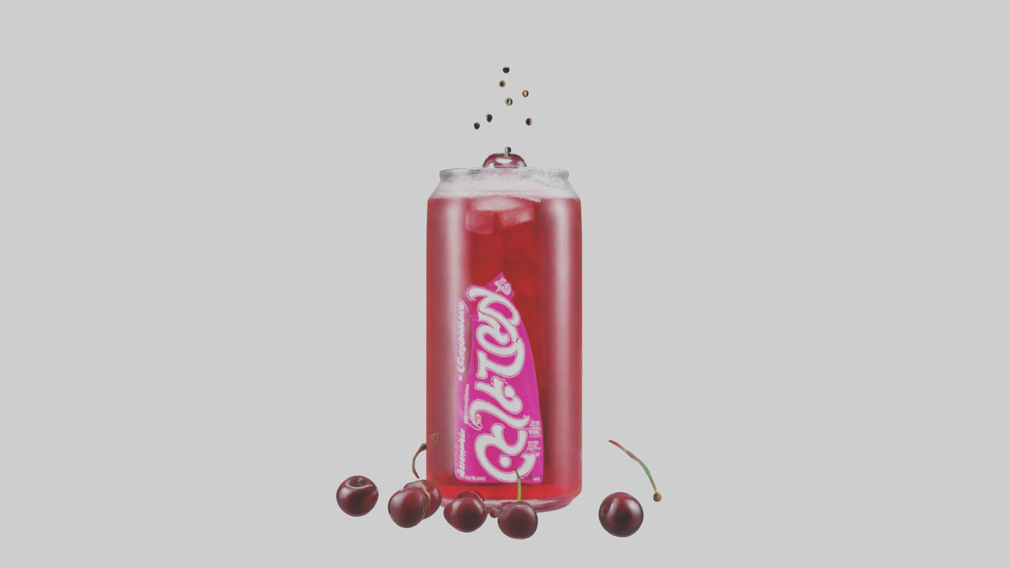 Cherry soda model 3D model