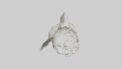 Cherub statue model 3D model