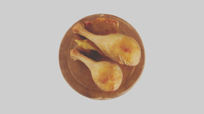 Chicken drumsticks model 3D model