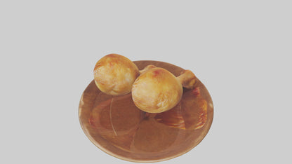 Chicken drumsticks model 3D model