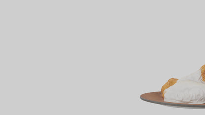 Chicken fried chicken model VR / AR / low-poly