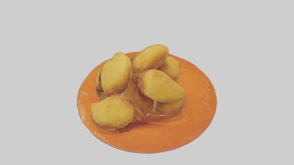 Chicken nuggets model VR / AR / low-poly