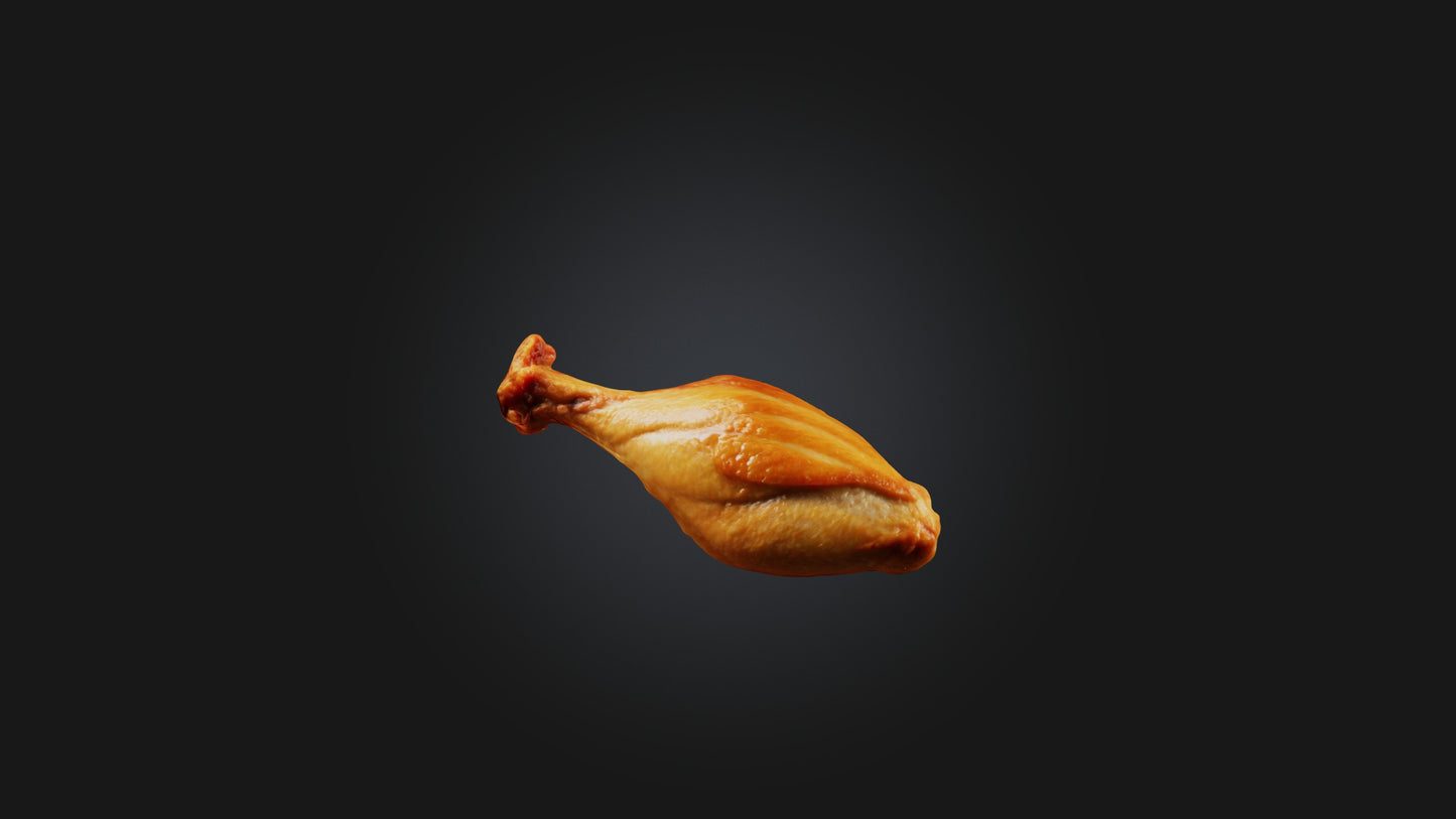 3D model Chicken Wing Model VR / AR / low-poly