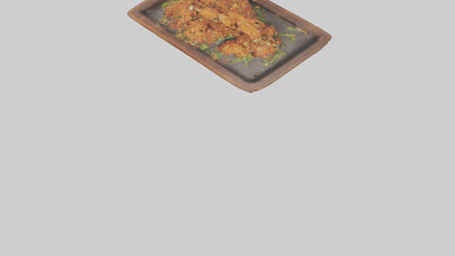 3D model Chicken wings model VR / AR / low-poly