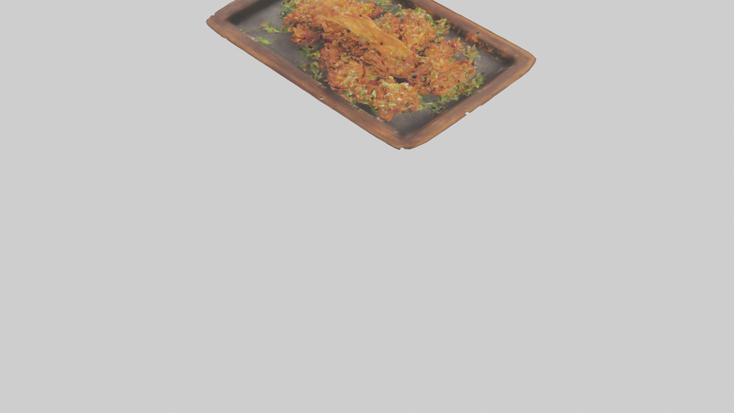 3D model Chicken wings model VR / AR / low-poly