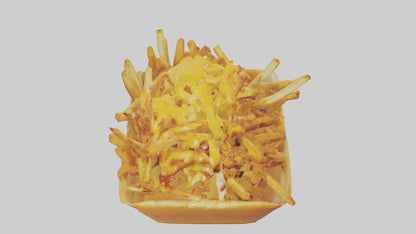 3D model Chili cheese fries model 2 VR / AR / low-poly