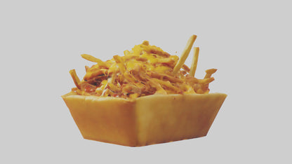 3D model Chili cheese fries model 2 VR / AR / low-poly
