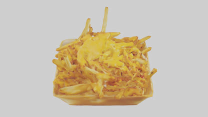 3D model Chili cheese fries model 2 VR / AR / low-poly