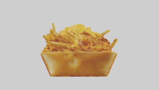3D model Chili cheese fries model 2 VR / AR / low-poly