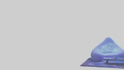 3D model Chill Room VR / AR / low-poly