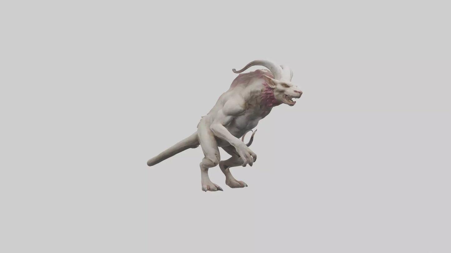 3D model Chimera model VR / AR / low-poly