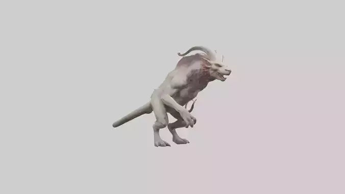 3D model Chimera model VR / AR / low-poly