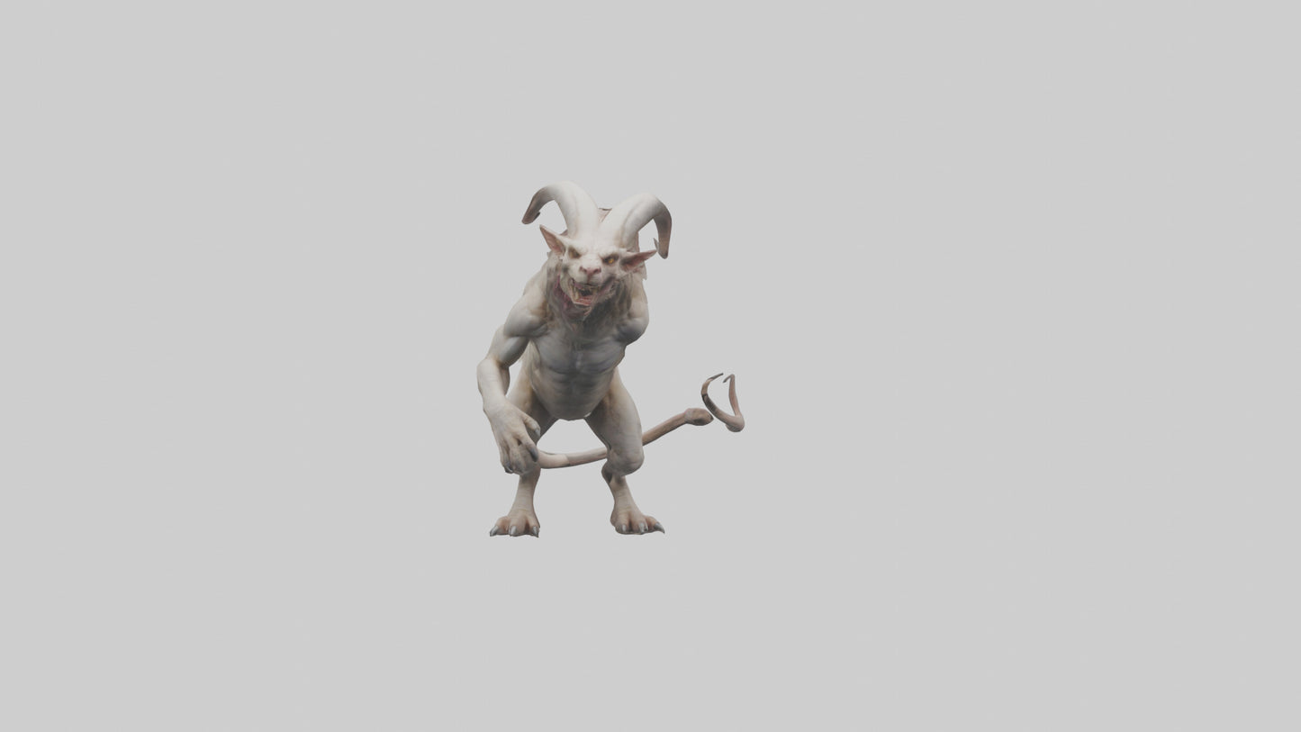 3D model Chimera model VR / AR / low-poly